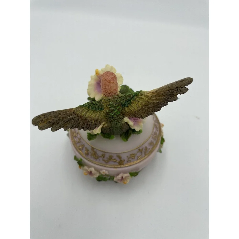 Vtg‎ Hummingbird Songbird Treasures Music Box Collection Unchained Melody